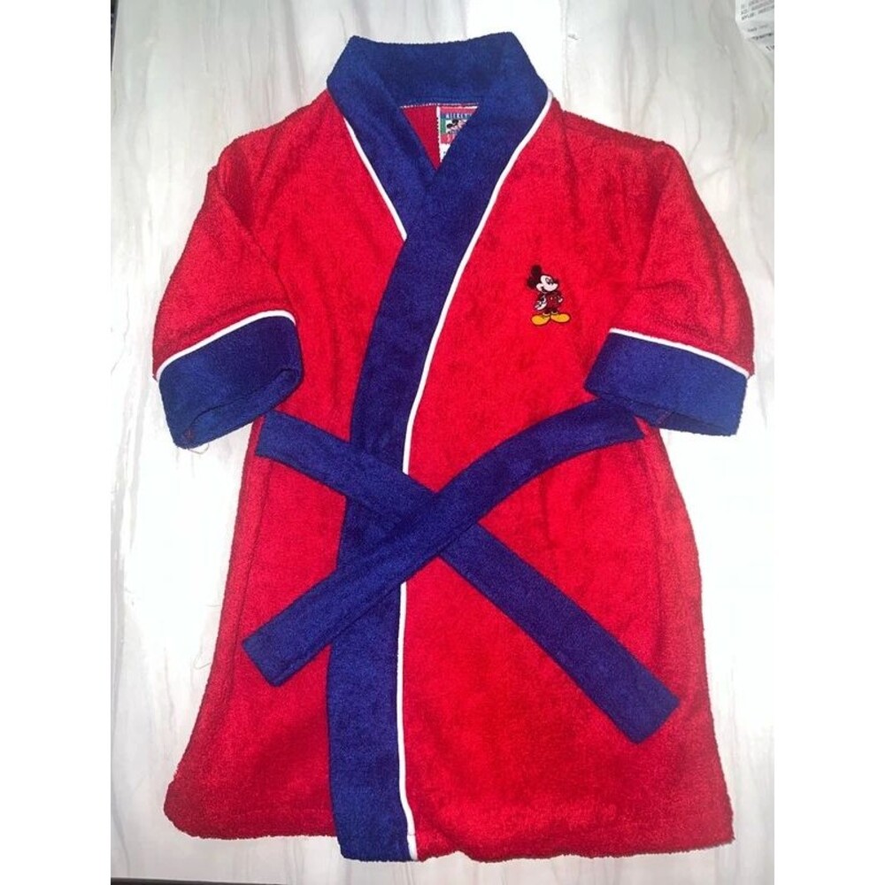 Vintage Disney Mickey Mouse Bathrobe